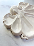 Coastal White Octopus Ring Dish