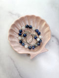 Coastal Pink Shell Ring Dish