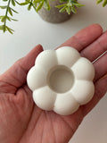 White Pumpkin Candle Holder - Set of 2