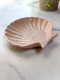 Coastal Pink Shell Ring Dish