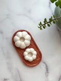 Marbled Terracotta Oval Trinket Tray – Designed Stone Collection