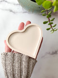 Peachy Heart Ring Dish – Soft Stone Collection