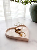 Peachy Heart Ring Dish – Soft Stone Collection