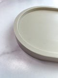 Sage Green Oval Trinket Tray - Catchall Dish