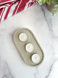 Sage Green Oval Trinket Tray - Catchall Dish