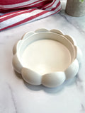 White Stone - Ornate Ring Dish