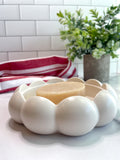 White Stone - Ornate Ring Dish