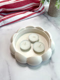 White Stone - Ornate Ring Dish